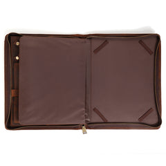Coffee zip travel business portfolio empty tablet compartment