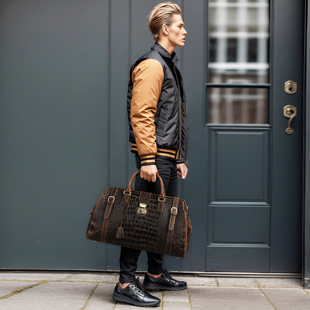 Additional product view of The Regent Embossed Business Duffle