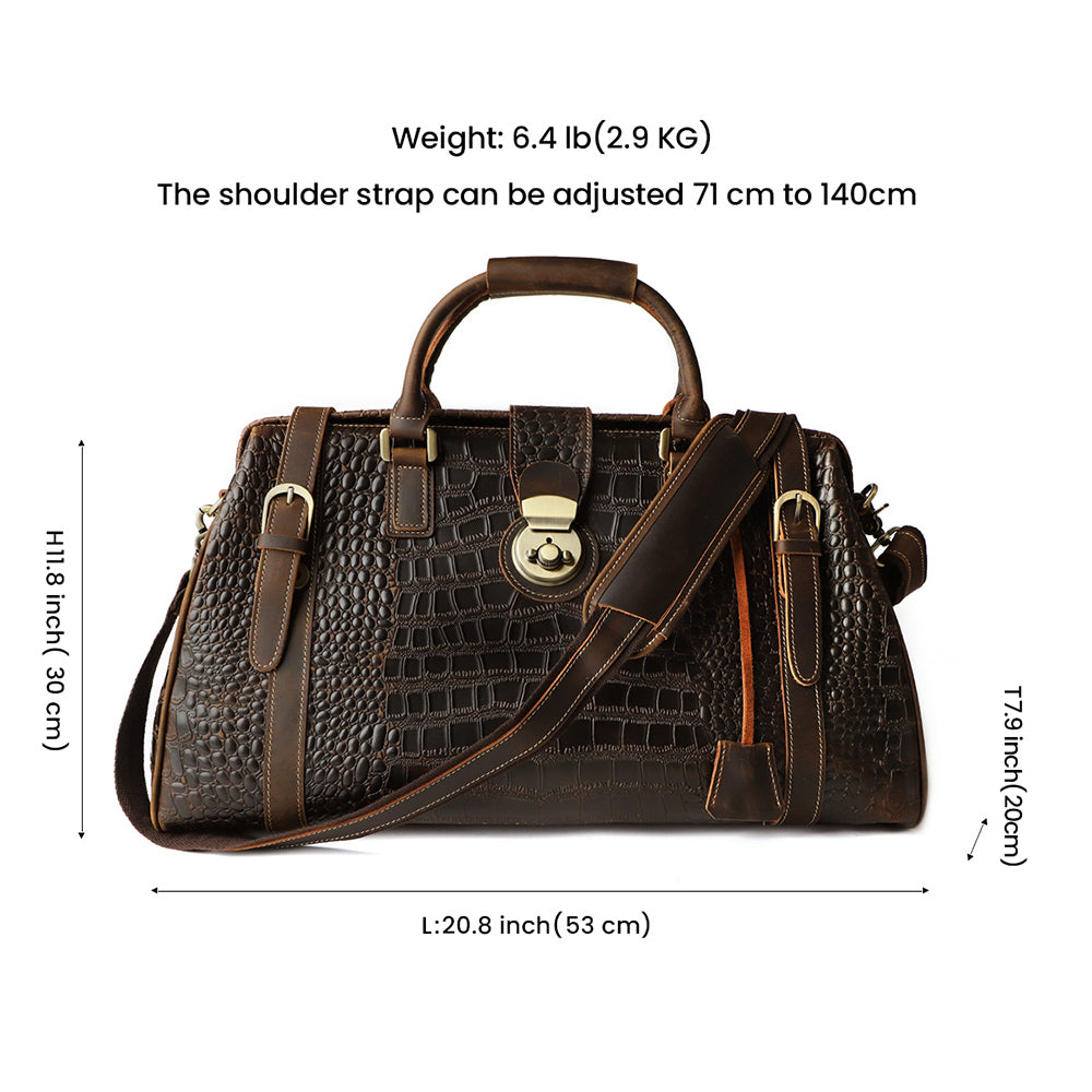 Additional product view of The Regent Embossed Business Duffle