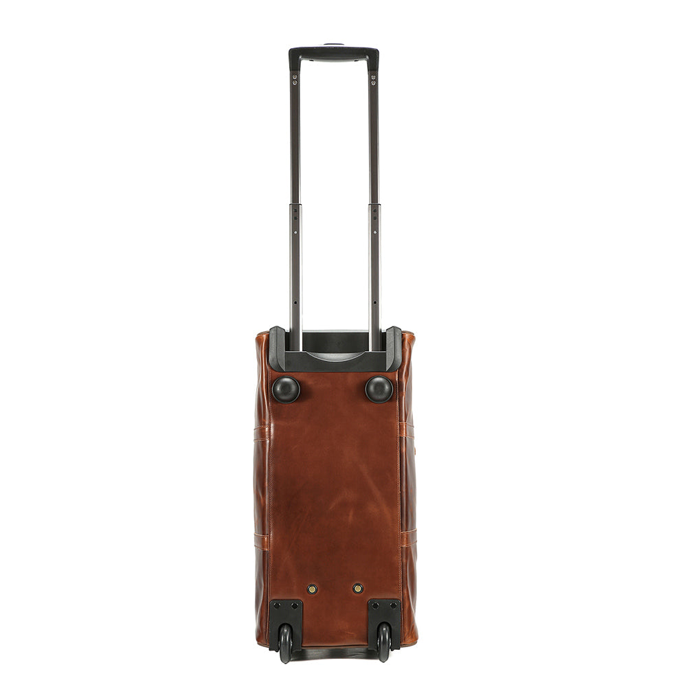 Additional product view of The Voyager Rolling Leather Weekender