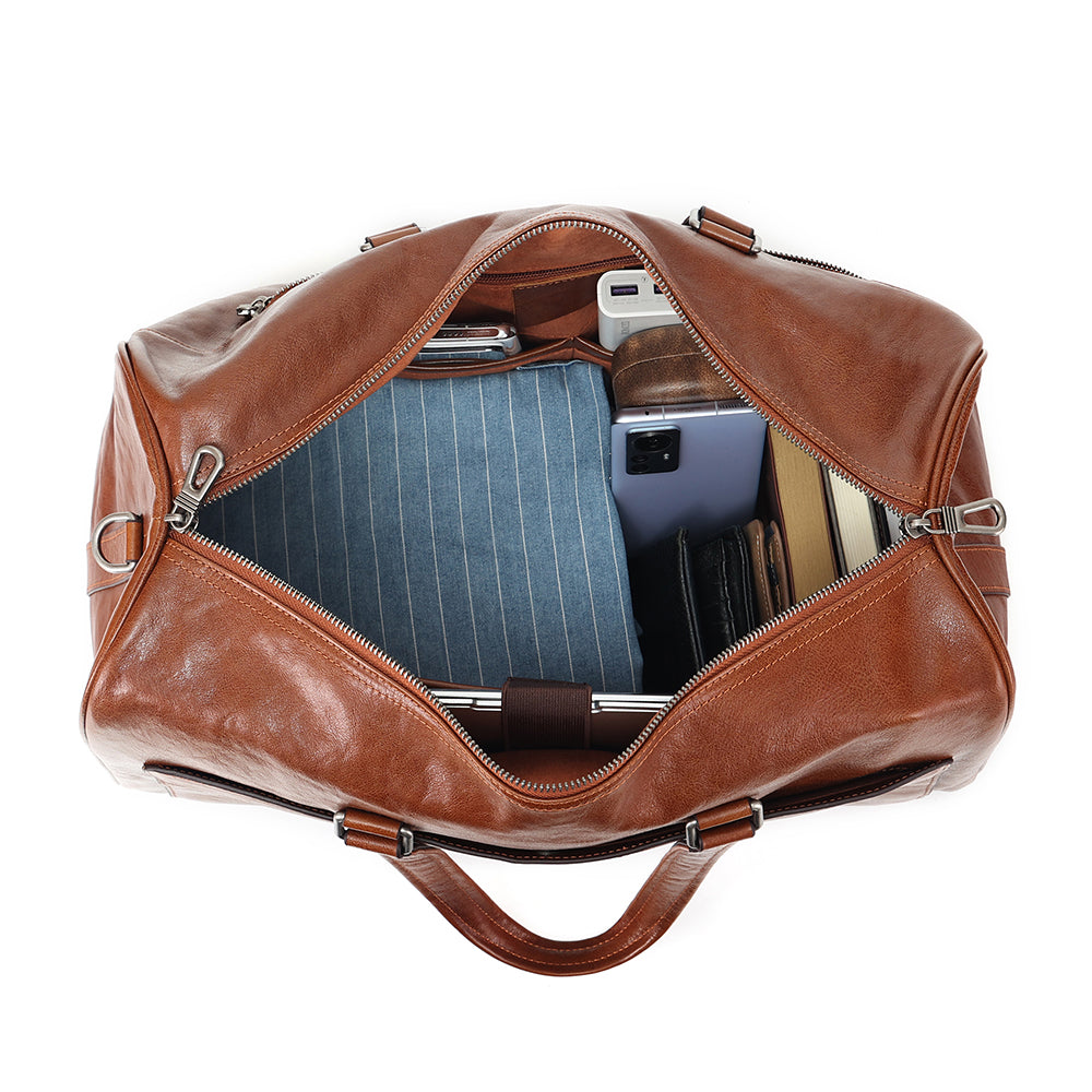 Additional product view of The Mercer Structured Leather Duffle
