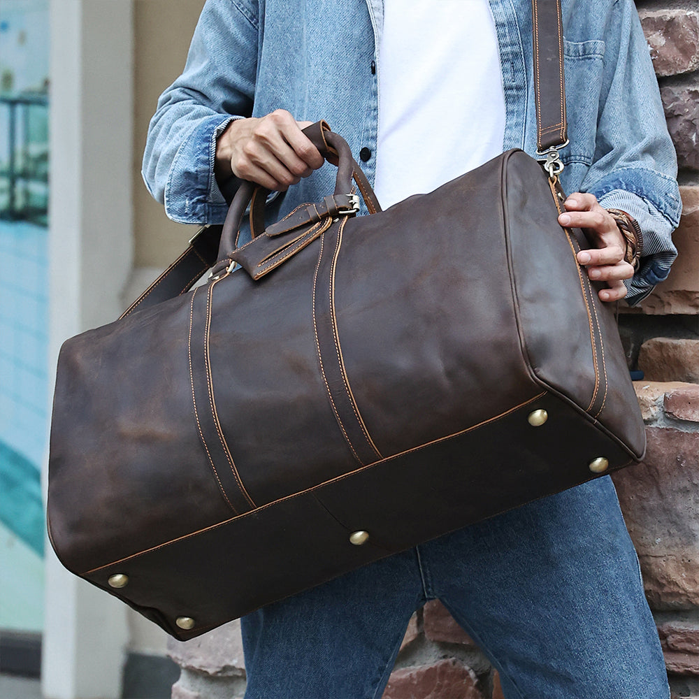 Additional product view of The Reserve Slim Leather Weekender