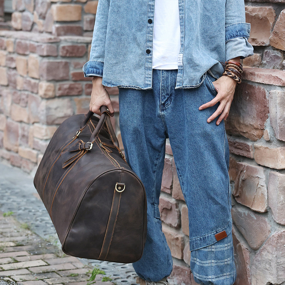 Additional product view of The Reserve Slim Leather Weekender