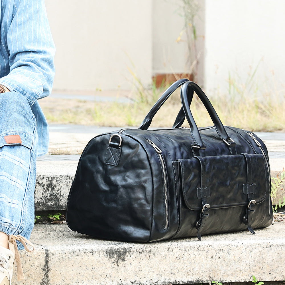 Additional product view of The Range Multi-Pocket Black Weekender