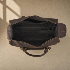 The Executive Rolling Leather Duffle