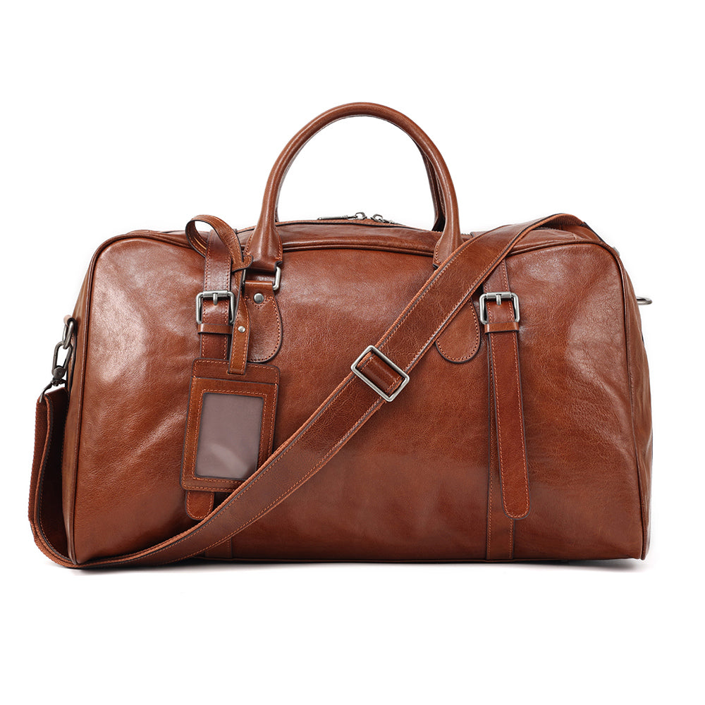 Additional product view of The Borough Compact Leather Weekender