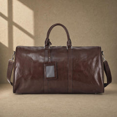 The Expedition Leather Travel Duffle