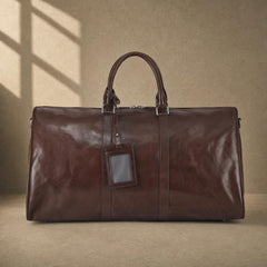 The Expedition Leather Travel Duffle