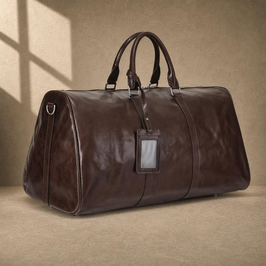 The Expedition Leather Travel Duffle