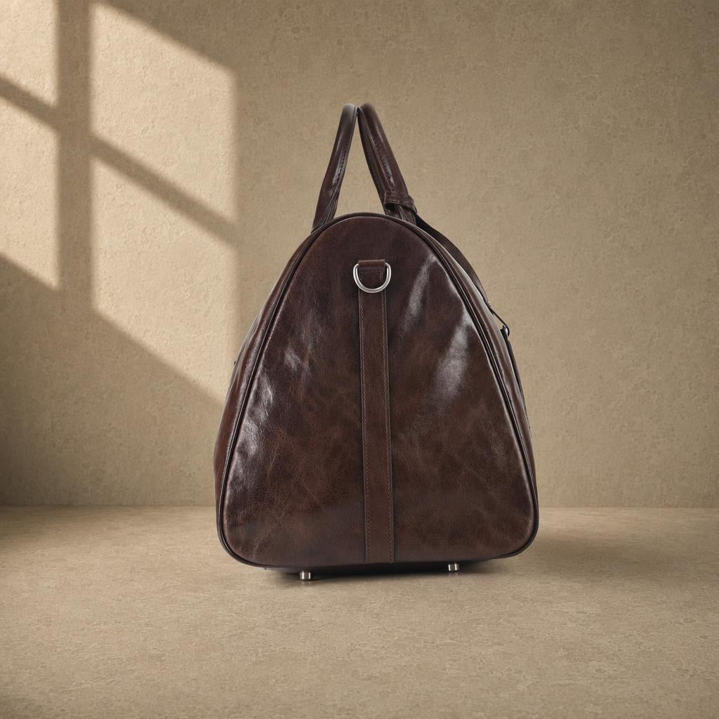 The Expedition Leather Travel Duffle