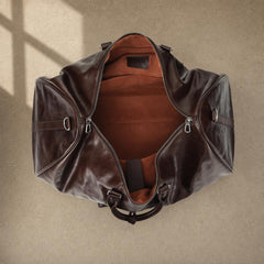 The Expedition Leather Travel Duffle