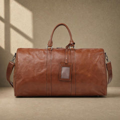 The Expedition Leather Travel Duffle