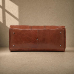 The Expedition Leather Travel Duffle
