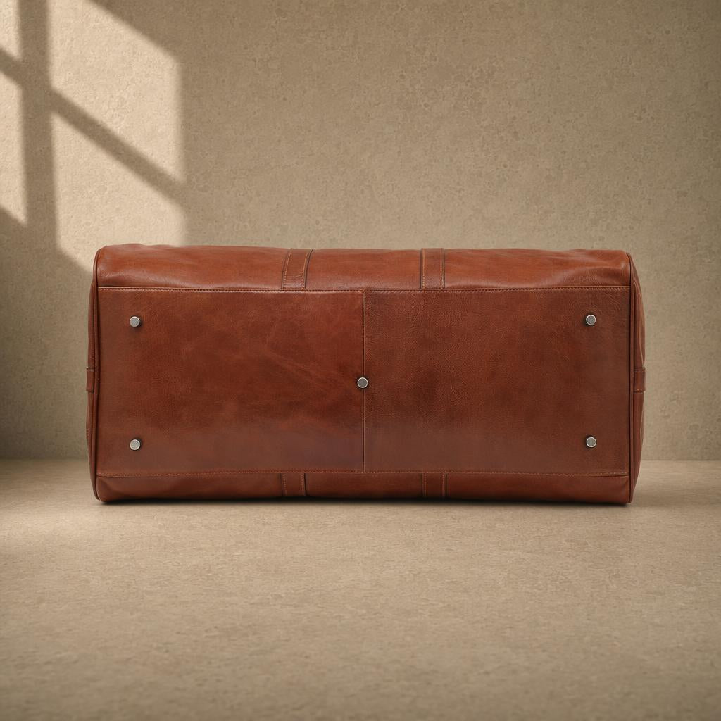 The Expedition Leather Travel Duffle