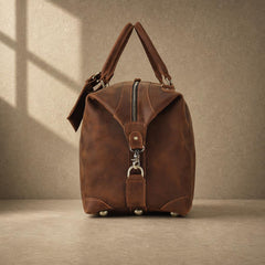 The Pioneer Leather Weekender Duffle