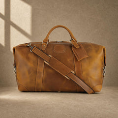 The Pioneer Leather Weekender Duffle