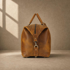 The Pioneer Leather Weekender Duffle