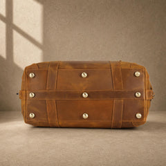 The Pioneer Leather Weekender Duffle