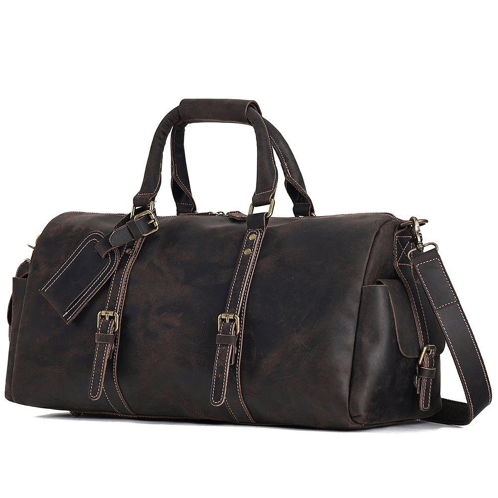 Additional product view of The Relay Slim Leather Weekender