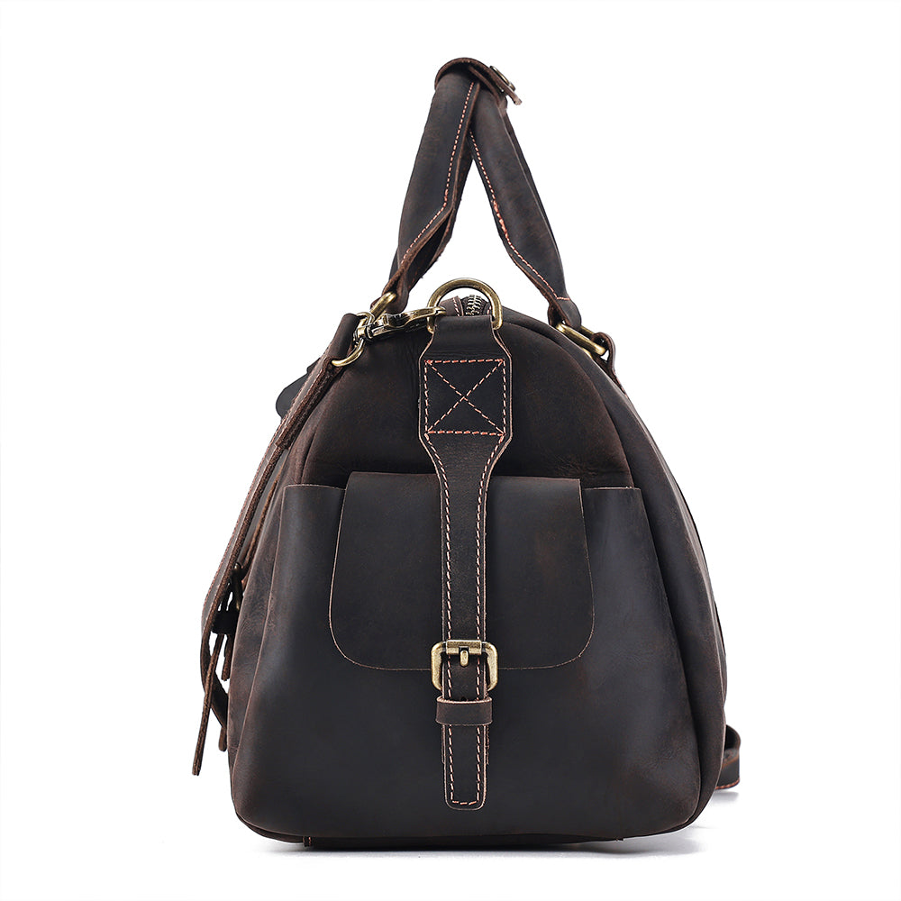 Additional product view of The Relay Slim Leather Weekender