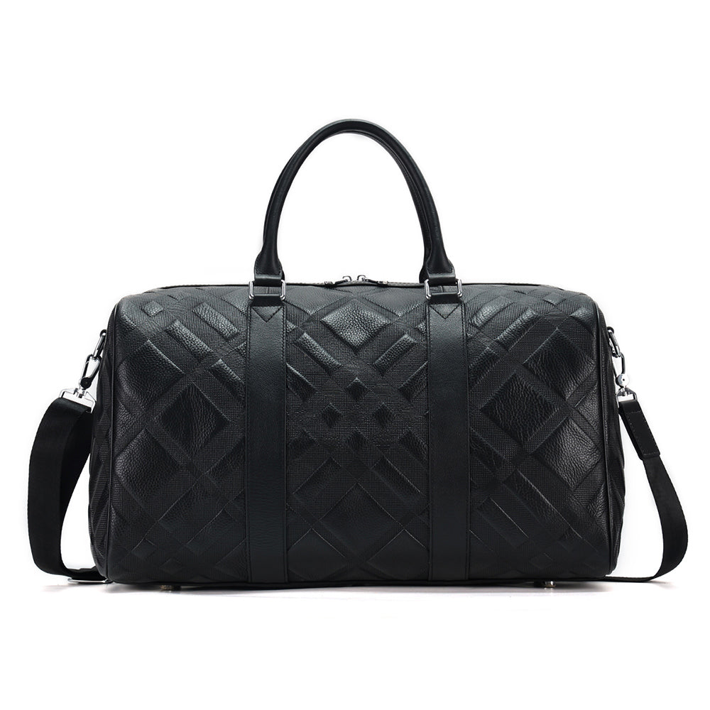 Additional product view of The Grain Pebbled Black Weekender