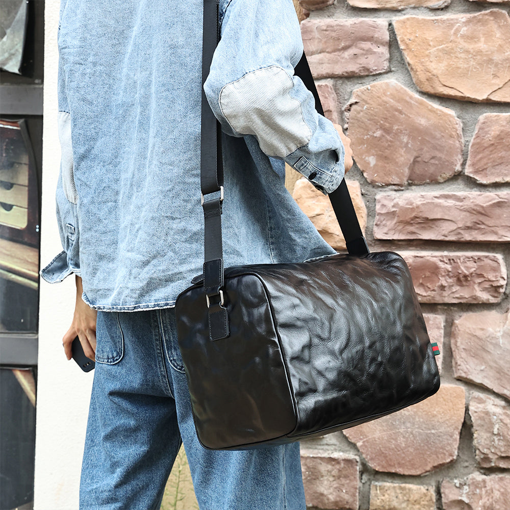 Additional product view of The Crossway Compact Leather Duffle