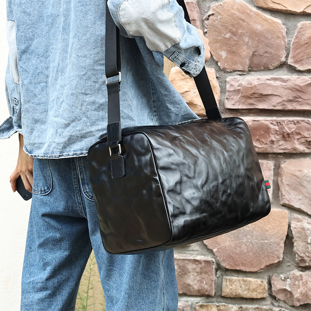 Additional product view of The Crossway Compact Leather Duffle