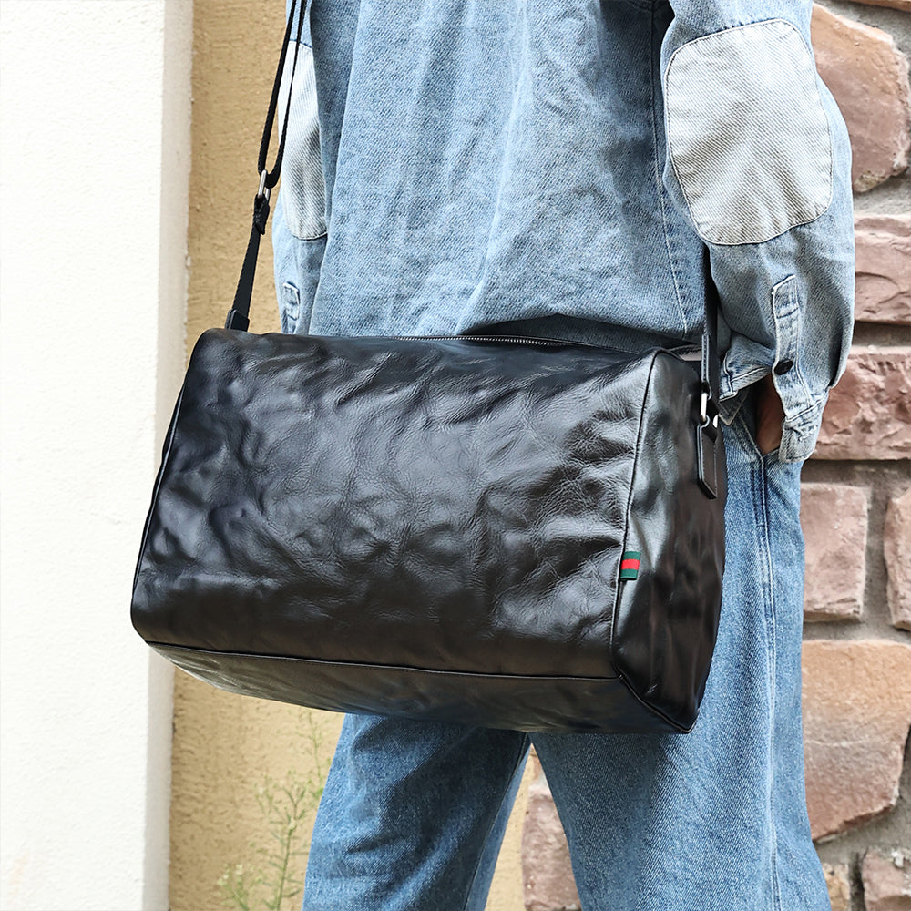 Additional product view of The Crossway Compact Leather Duffle