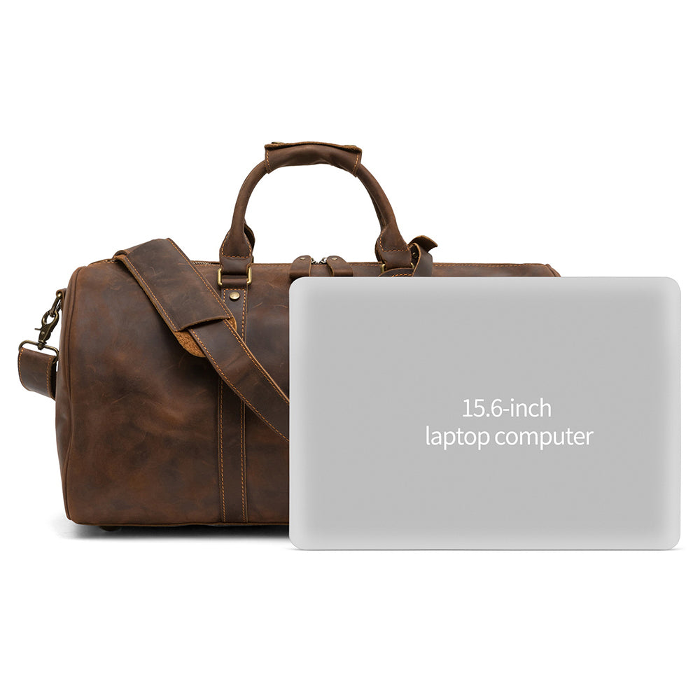 Additional product view of The Workshop Structured Leather Duffle