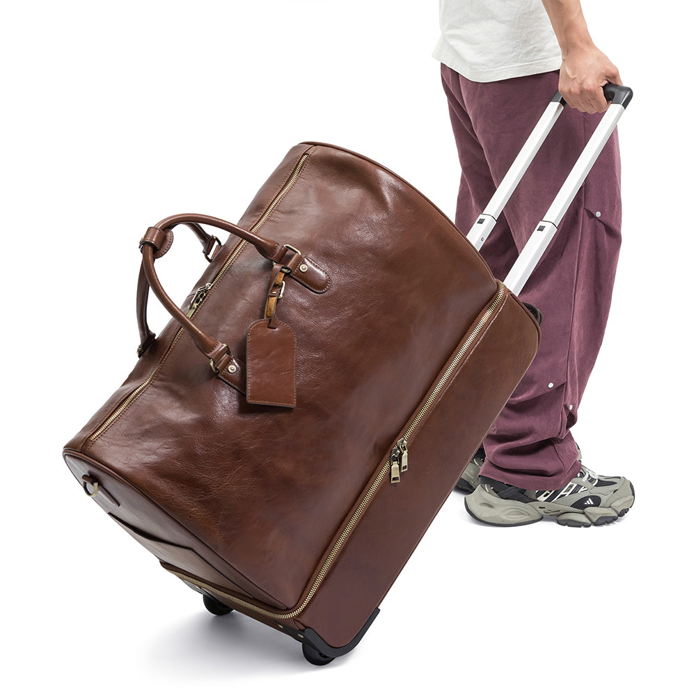 Additional product view of The Journey Rolling Leather Duffle
