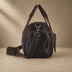Crazy Horse Leather Weekender Duffle