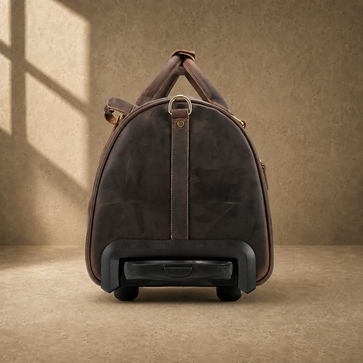 Coffee Crazy Horse Rolling Weekender