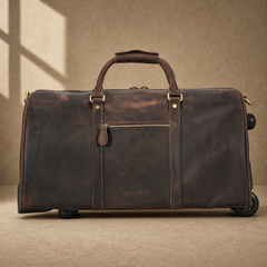 Coffee Crazy Horse Rolling Weekender