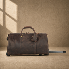 Coffee Crazy Horse Rolling Weekender