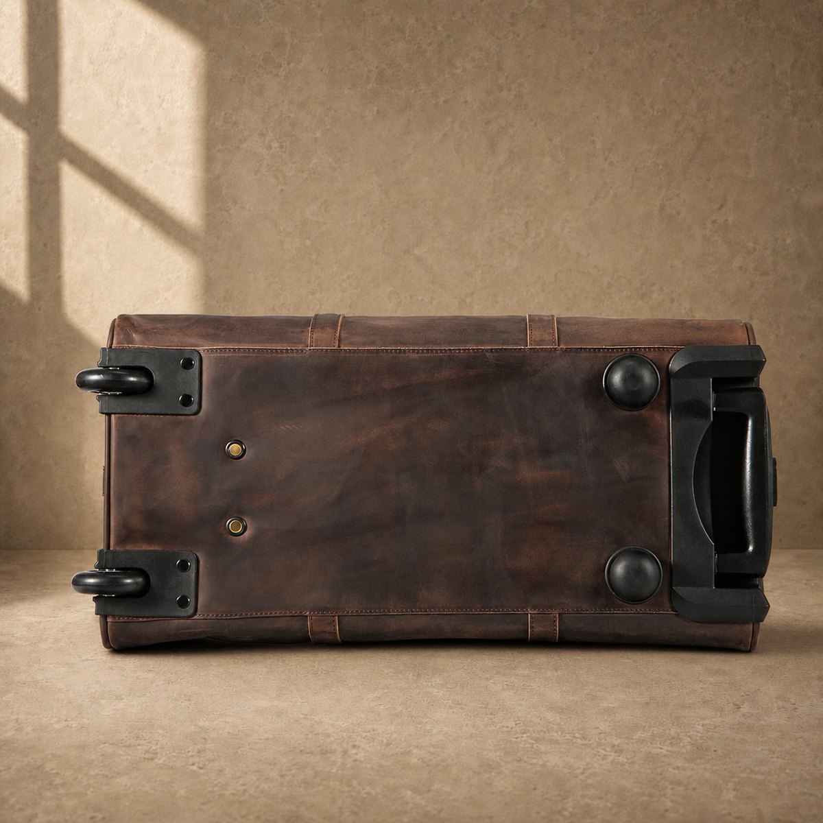 Coffee Crazy Horse Rolling Weekender